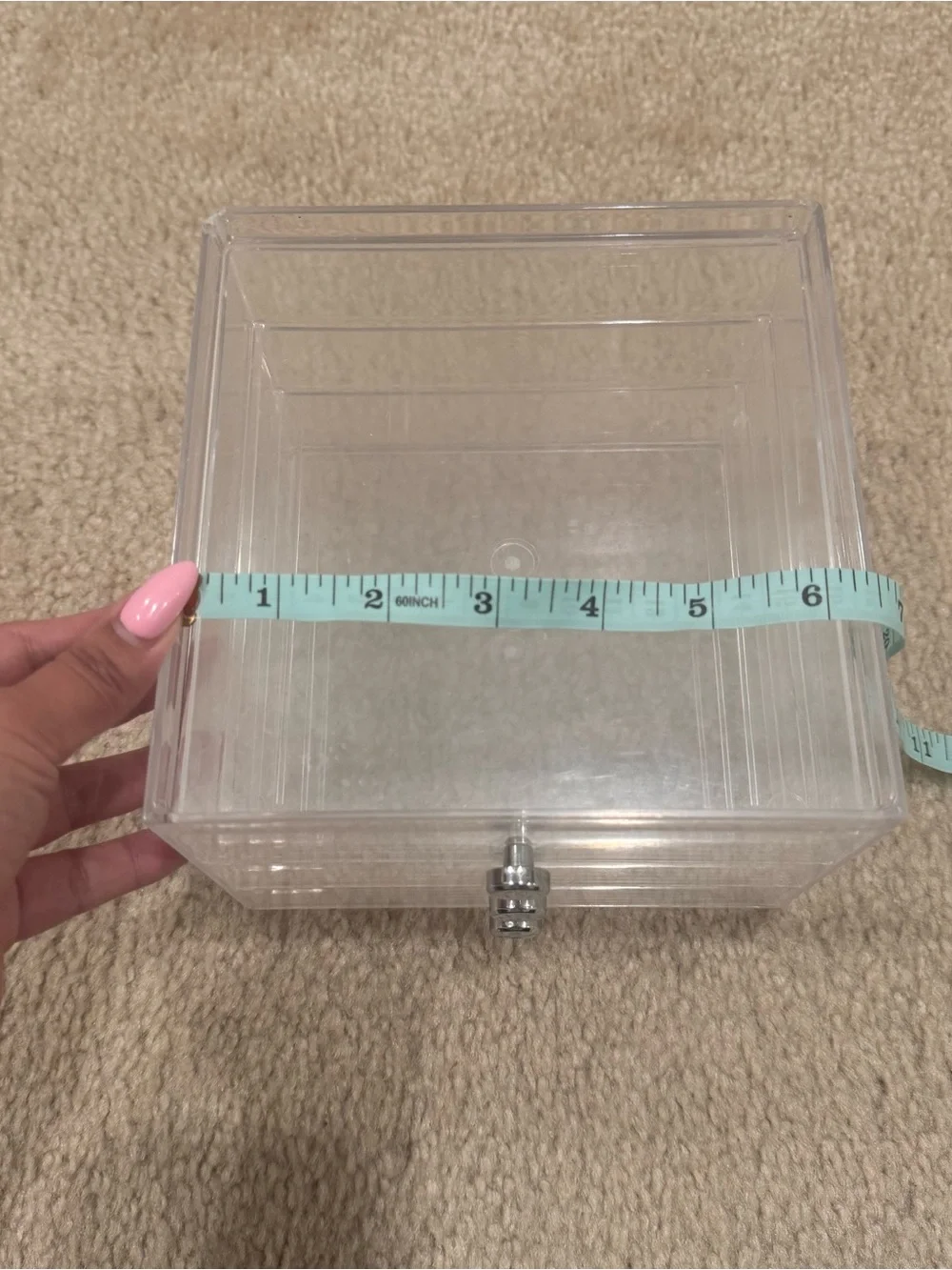 Clear 3-Drawer Acrylic Organizer -